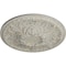 Ekena Millwork Tristan Ceiling Medallion (Fits Canopies up to 5 1/2"), 26"OD x 3"P, Pot of Cream Crackle CM26TNPCC - alternate 3